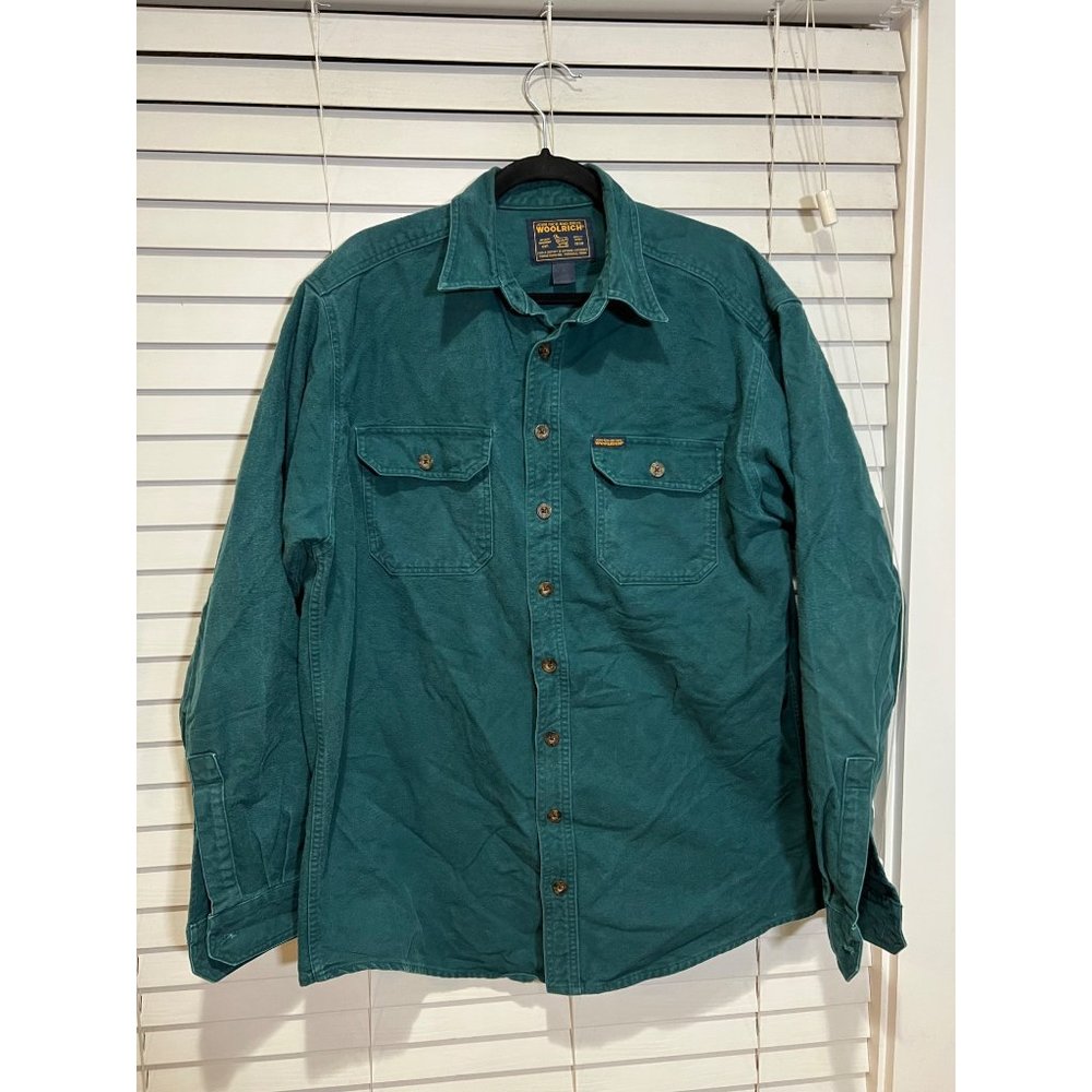 Woolrich‎ Thick Long Sleeve Button Up Shirt - Size XLT